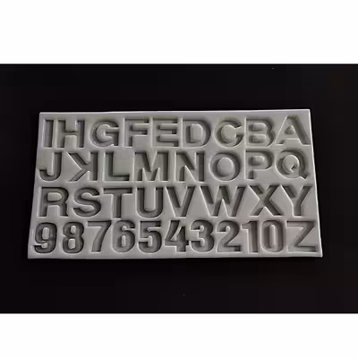 قالب رزین مدل حروف انگلیسی کد 4430