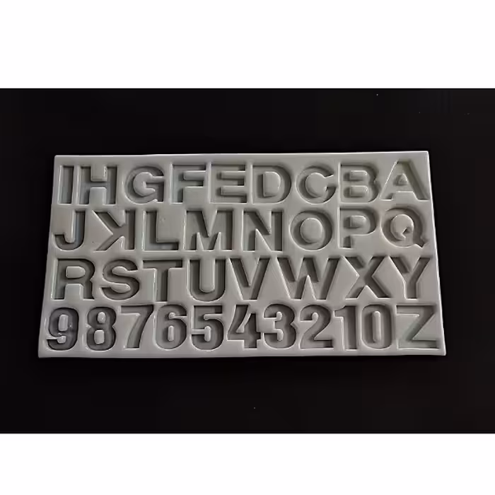 قالب رزین مدل حروف انگلیسی کد 4430