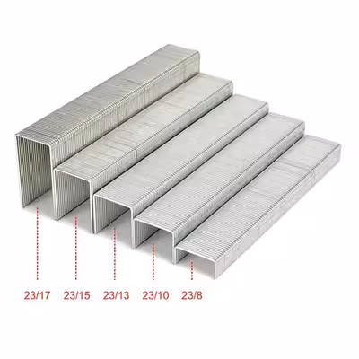 سوزن منگنه تینا فلز کد 01 سایز 23/10 بسته 2400 عددي