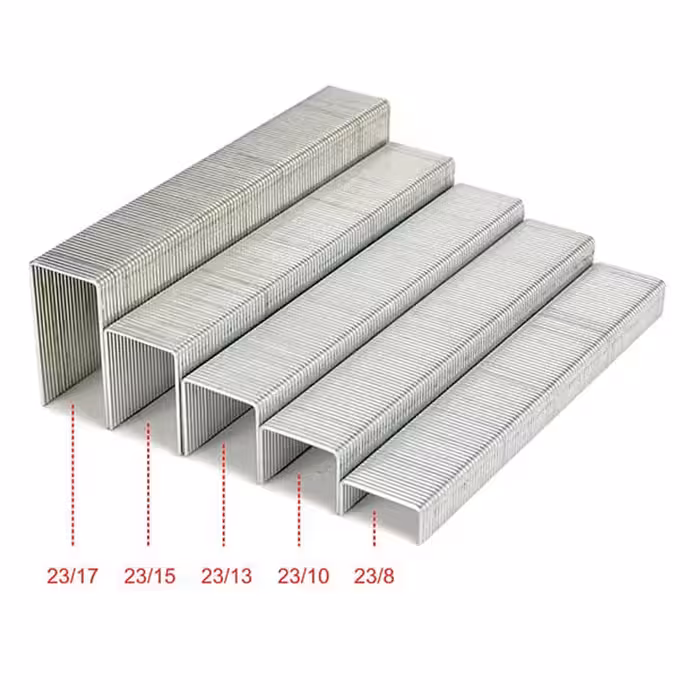 سوزن منگنه تینا فلز کد 01 سایز 23/10 بسته 2400 عددي