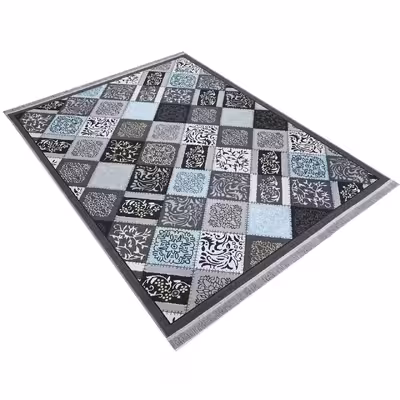 گلیم ماشینی دنیای فرش مدل جیران کد 1065