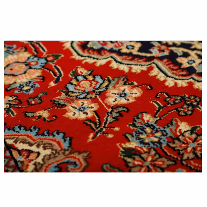 فرش دستبافت کناره طول دو متر مدل شهرضا کد r5543674r