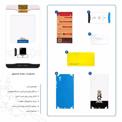 برچسب پوششی ماهوت مدل Kung Fu Panda-FullSkin مناسب برای گوشی موبایل آنر 8S