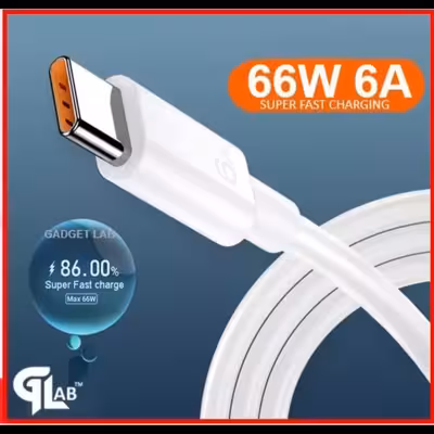 کابل تبدیل USB به USB-C  مدل 5A-Turbo طول 1 متر