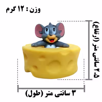 فیگور مدل تام و جری کد CHZ-4 مجموعه 4 عددی