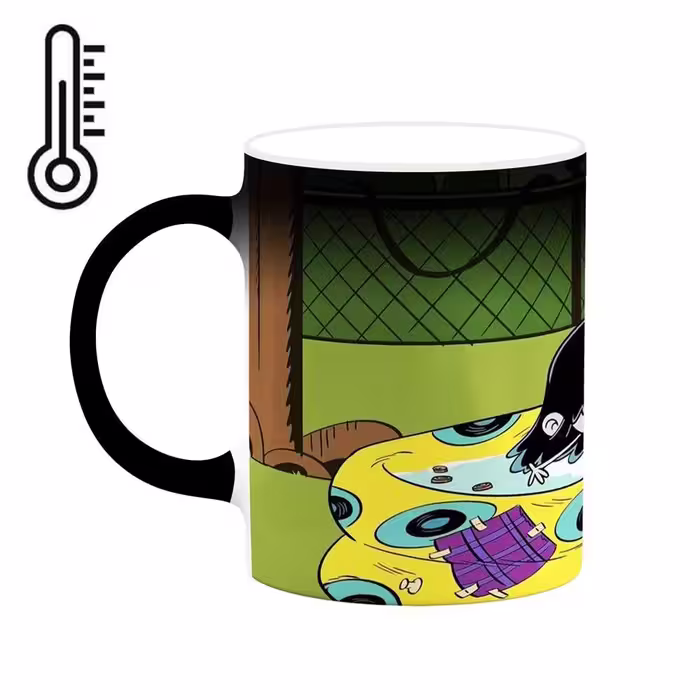 ماگ حرارتی کاکتی طرح کارتون The Loud House مدل mgh23424
