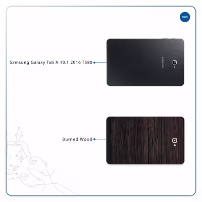 برچسب پوششی ماهوت مدل Burned Wood مناسب برای تبلت سامسونگ Galaxy Tab A 10.1 2016 T580