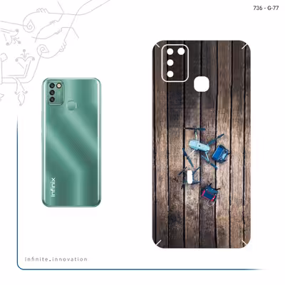 برچسب پوششی ماهوت مدل Drone مناسب برای گوشی موبایل اینفینیکس Smart 6 X657B