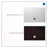 برچسب پوششی ماهوت مدل Dark-Gold-Stripes-Wood مناسب برای تبلت مایکروسافت Surface Pro 4 2015