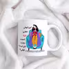 ماگ حس آمیزی طرح لیوان دهنی مدل الیکا