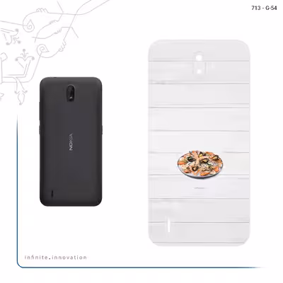 برچسب پوششی ماهوت مدل Seafood مناسب برای گوشی موبایل نوکیا C1