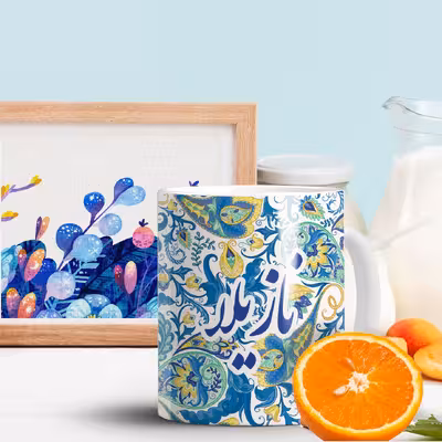 ماگ لاژید مدل نازیلا طرح سنتی