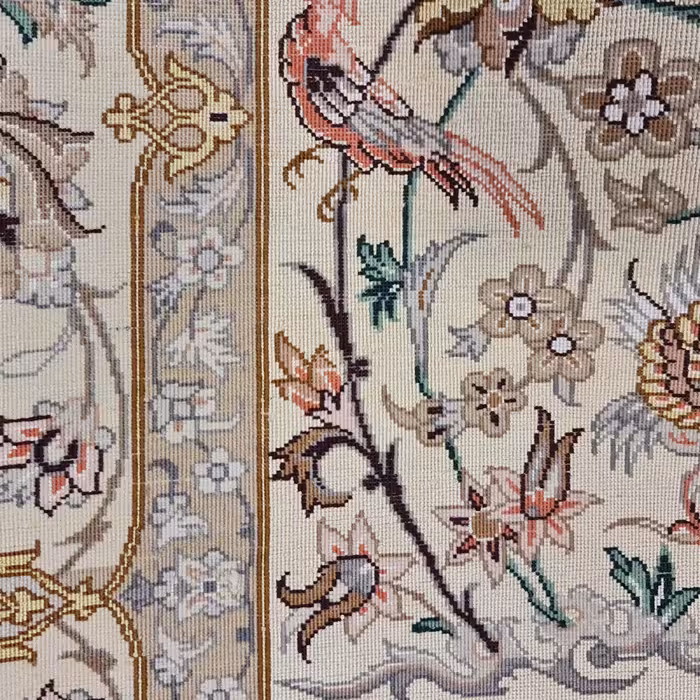 فرش دستبافت دو متری اصفهان آبتین کد 1445