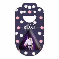 پیکسل خندالو طرح ناروتو و ساسکه انیمه ناروتو مدل مثلثی کد 11254