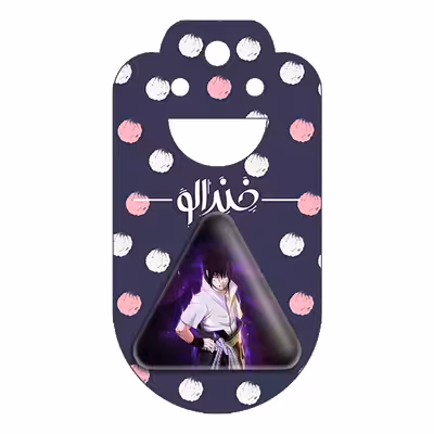 پیکسل خندالو طرح ناروتو و ساسکه انیمه ناروتو مدل مثلثی کد 11254