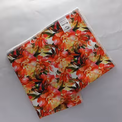 دستمال نظافت پروفسور مدل   Watercolor Flower سه بعدی کد 01