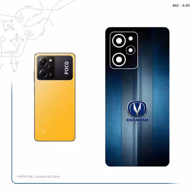 برچسب پوششی ماهوت مدل CHANGAN مناسب برای گوشی موبایل شیائومی Poco X5 Pro