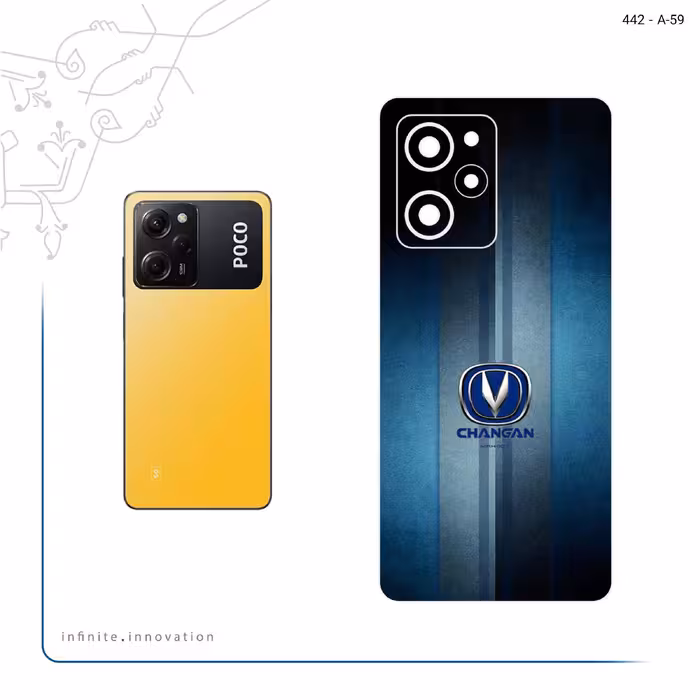 برچسب پوششی ماهوت مدل CHANGAN مناسب برای گوشی موبایل شیائومی Poco X5 Pro