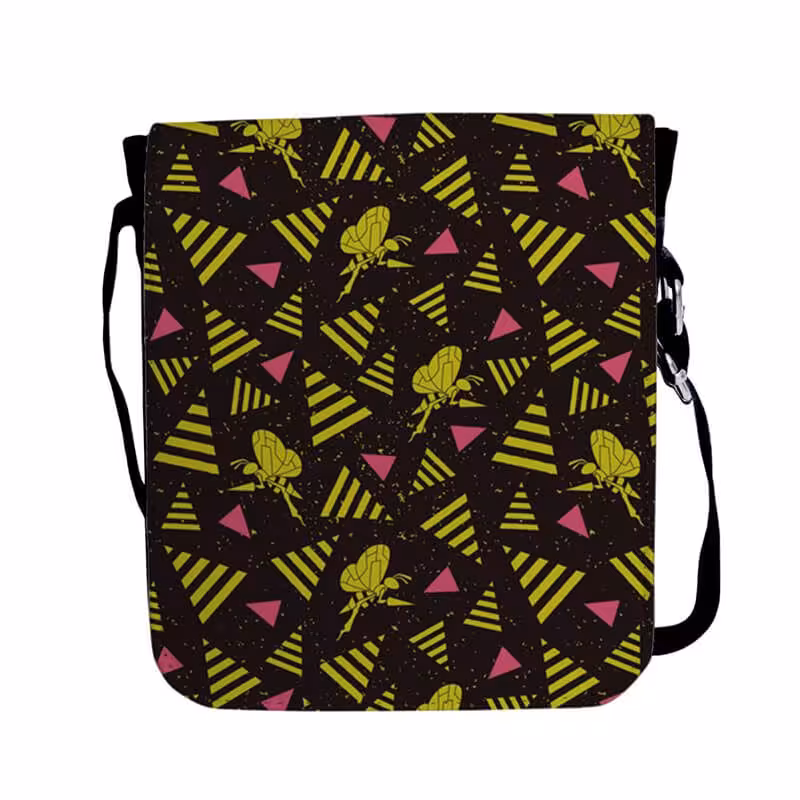 خرید و قیمت کیف دوشی طرح زنبور کد 8785