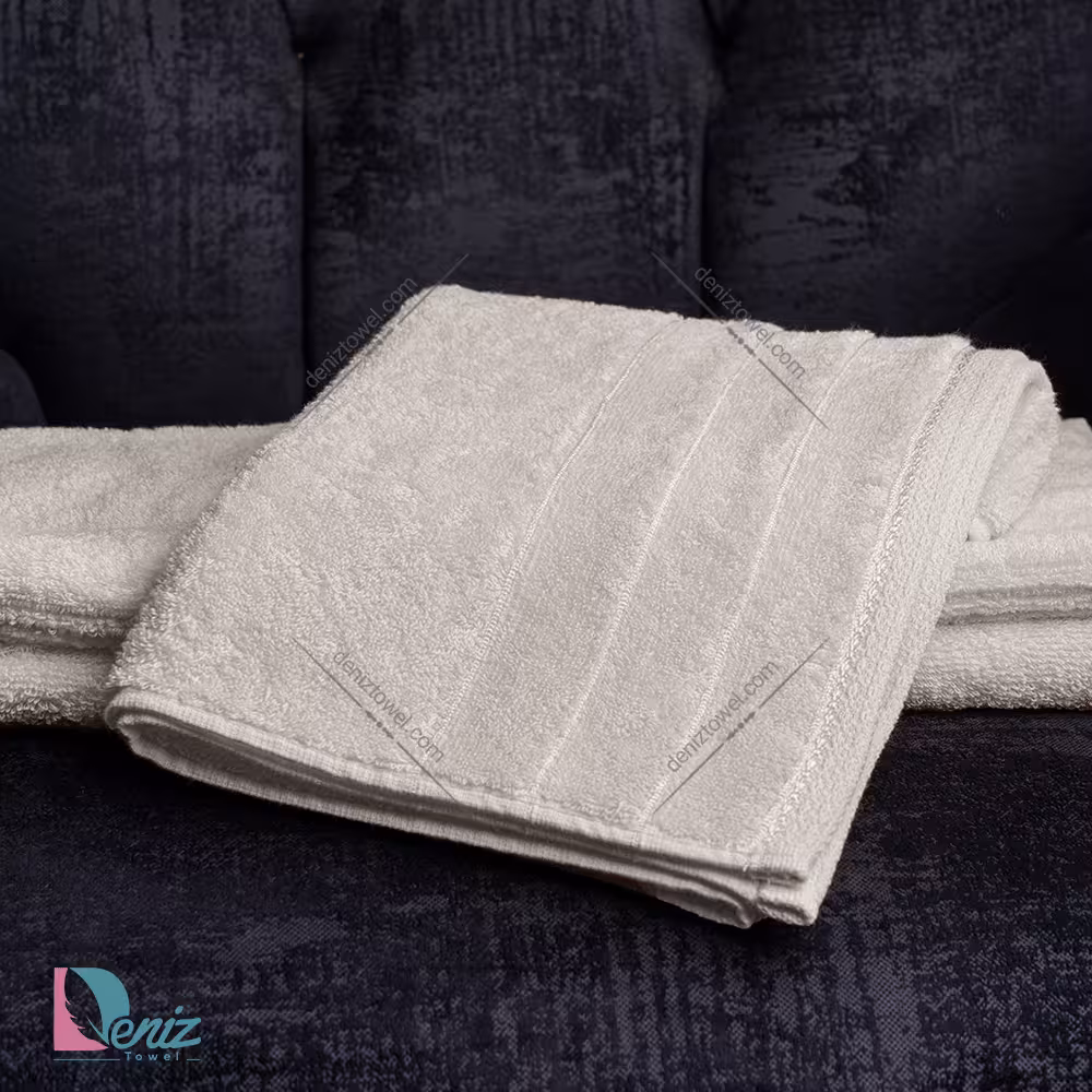 حوله دستی ویتو رنگ استخونی