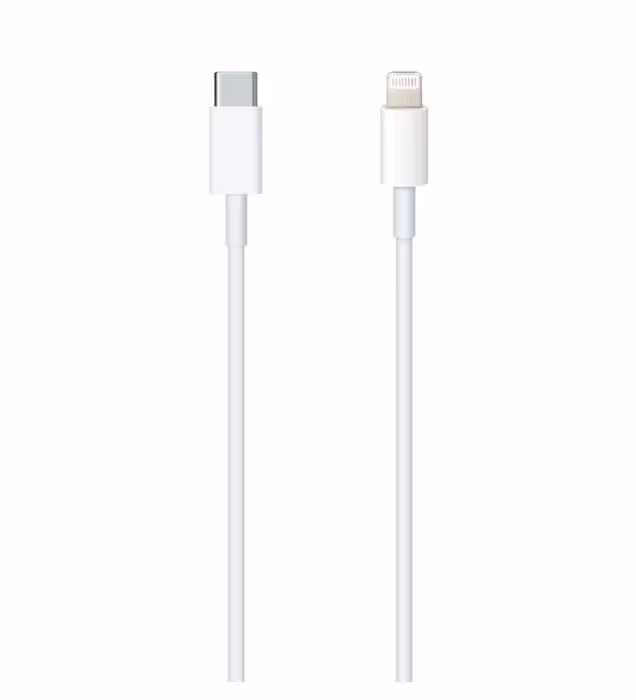 کابل شارژ یو اس بی سی به لایتنینگ اپل طول 1 متر