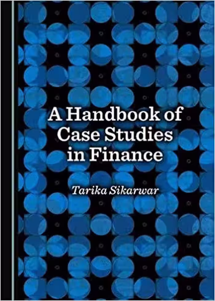 خرید و دانلود نسخه کامل کتاب A Handbook of Case Studies in Finance