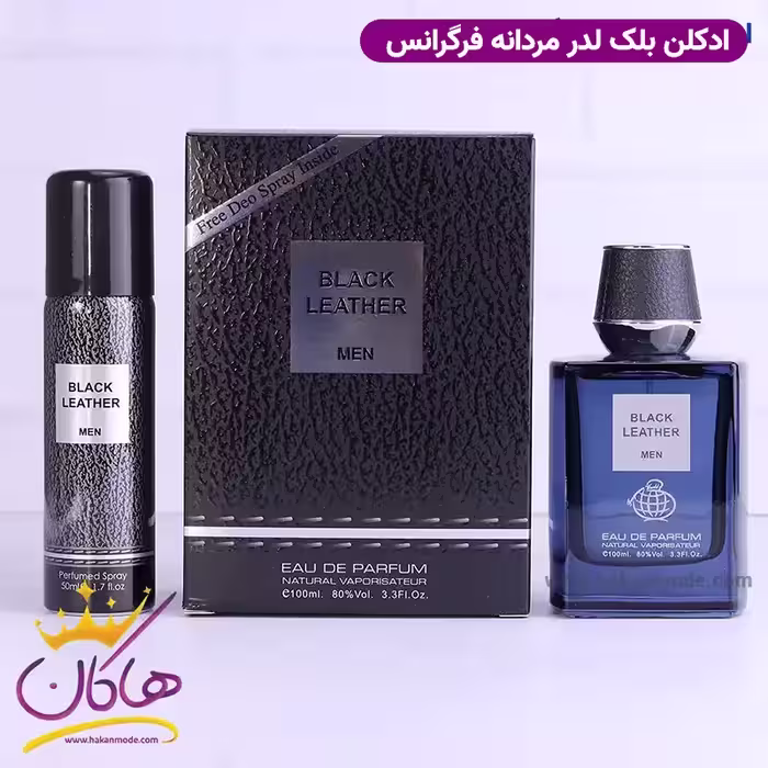 ادکلن بلک لدر فراگرنس ورد همراه با اسپری