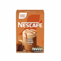 قهوه فوری استیکی تافی پودینگ لاته نسکافه بسته 7 عددی