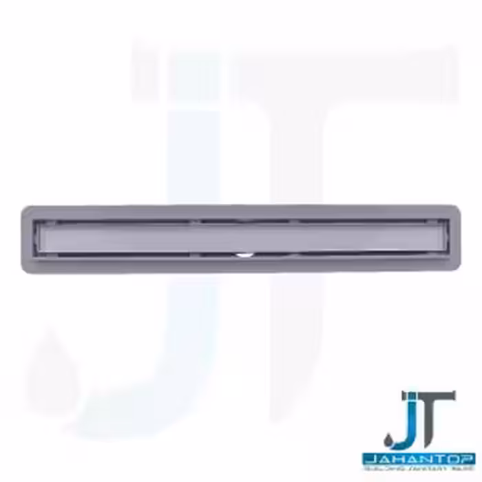 کفشور 4*80 استیل دوحالته سرامیک خور زیر پلاستیک طوسی آرین