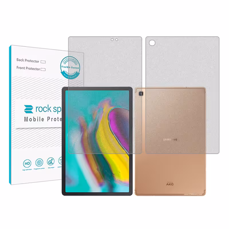 محافظ صفحه نمایش مات راک اسپیس مدل HyMTT مناسب برای تبلت سامسونگ Galaxy Tab S5e به همراه محافظ پشت تبلت