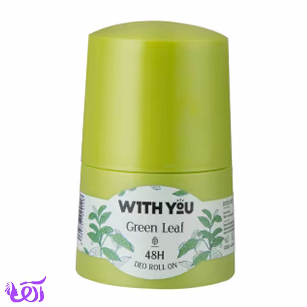 مام رول ضد تعریق ویت یو مدل GREEN LEAF حجم 50ML