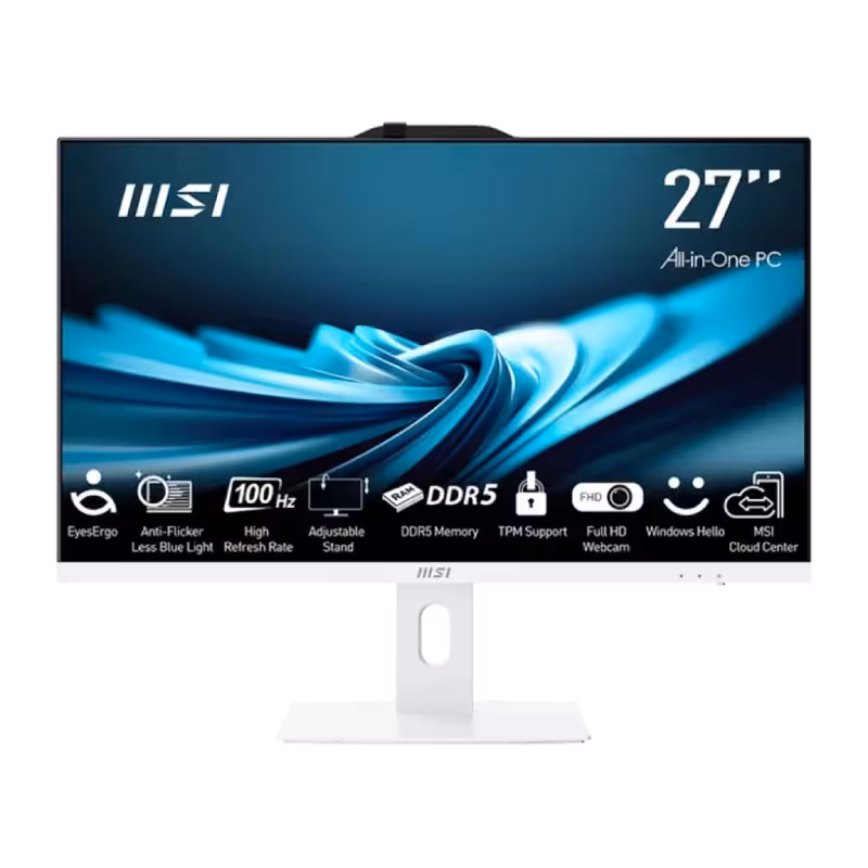 کامپیوتر All in one ام اس آی 27 اینچ مدل AP272P i5 14400 16GB 512GB %