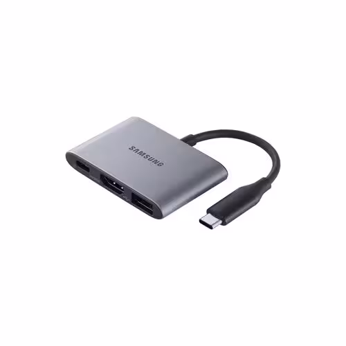هاب تایپ سی اصلی سامسونگ 3 کاره مدل Samsung Multiport Adapter EE-P3200