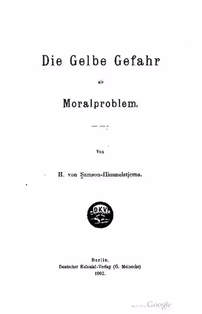 خرید و دانلود نسخه کامل کتاب Die gelbe Gefahr als Moralproblem