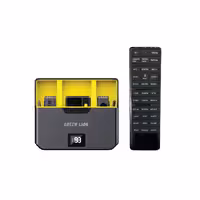 میکروفن یقه ای دوتایی لایتنینگ گرین لاین با ریموت کنترل مدل Green Lion GNWMICRLG Wireless Microphone With Remote Control