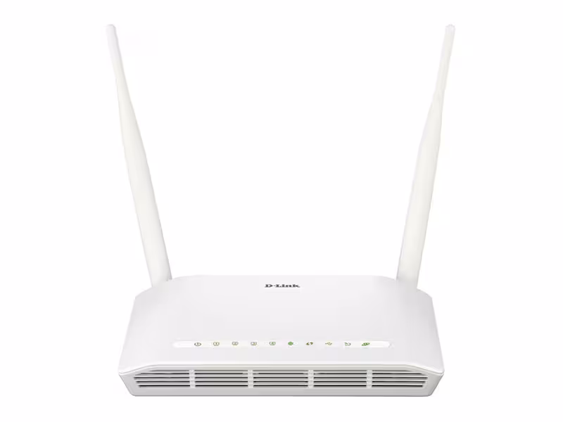 مودم روتر ADSL2 Plus بی‌سیم N300 دی-لینک مدل DSL-2750U