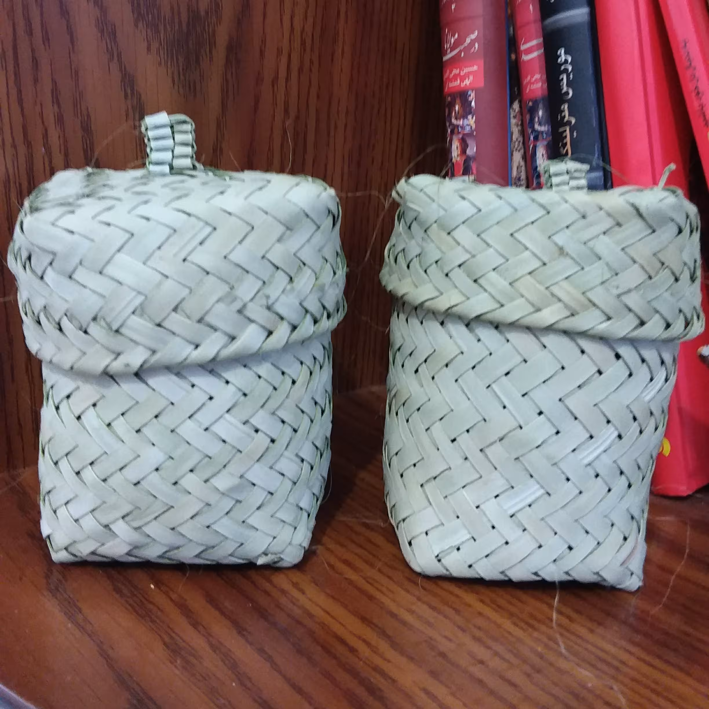 جعبه کوچک حصیری