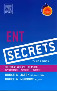 خرید و دانلود نسخه کامل کتاب ENT Secrets