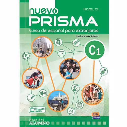 کتاب اسپانیایی پریسما Nuevo Prisma C1