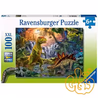 پازل 100 قطعه برکه دایناسور رونزبرگر Dinosaur Oasis 12888