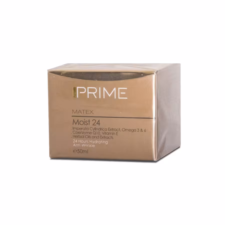 کرم مرطوب کننده 24 ساعته پریم مناسب پوست های معمولی تا خشک 50 میلی لیتر