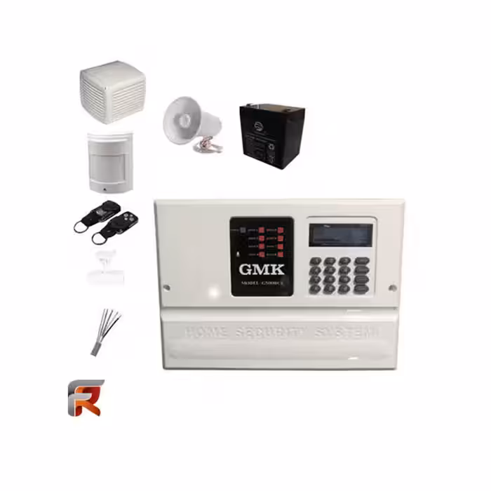 پکیج دزدگیر اماکن سیم کارتی و خط شهری جی ام کا GMK910 M2 با بیمه ایران 12 ماهه Paradox1