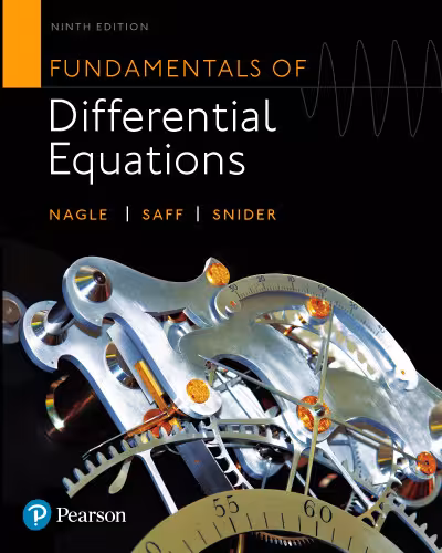 خرید و دانلود نسخه کامل کتاب Fundamentals of Differential Equations