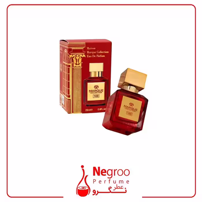 عطر 25 میل مارکویی کالکشن مدل کرکجان باکارات رژ قرمز کد 169