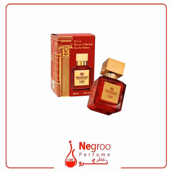 عطر 25 میل مارکویی کالکشن مدل کرکجان باکارات رژ قرمز کد 169