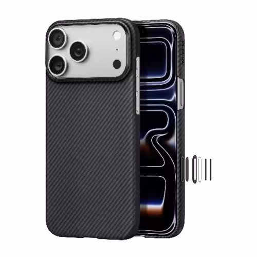 قاب آیفون برند پی تاکا مدل PITAKA Ultra Slim 600D (Twill) (PitaTap) مناسب برای Apple iPhone 17 Pro Max