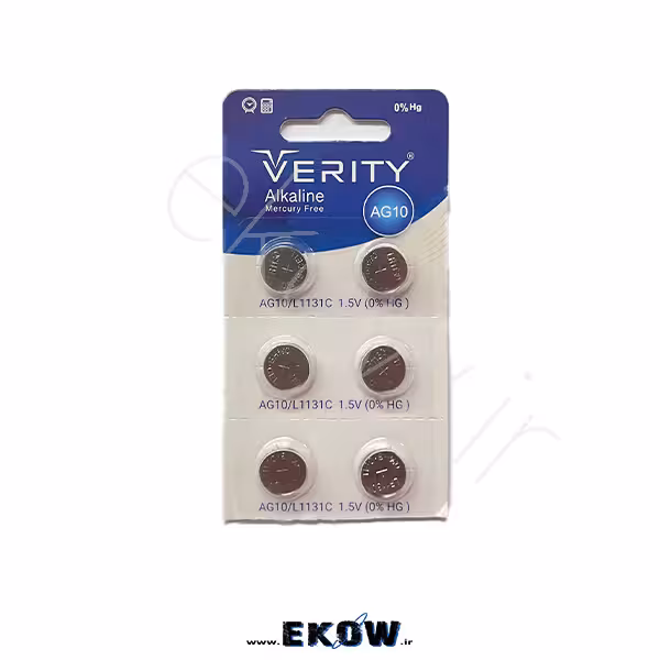 باتری سکه ای AG10 وریتی