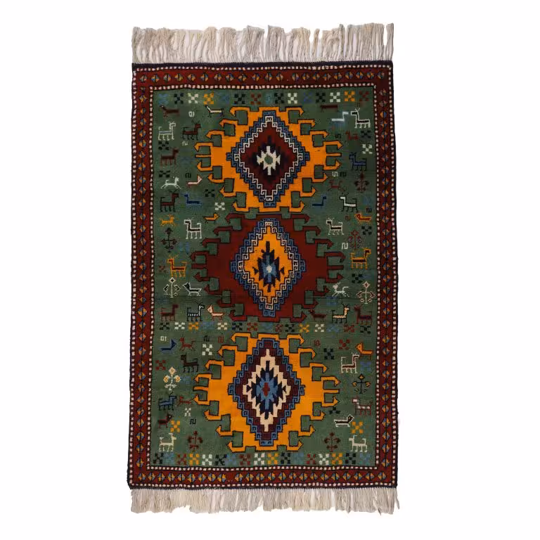 فرش دستباف  دو متری کد 4020515