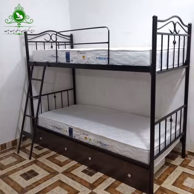 تخت خواب دو طبقه مدل عروس