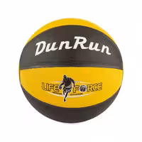 توپ بسکتبال سالنی و خیابانی DZH dunrun | مشکی/زرد